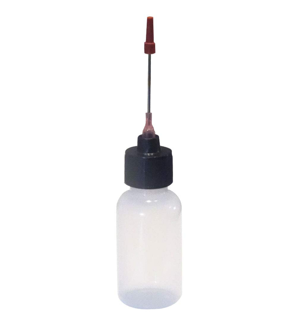 Hicet 2 Bottles -1 OZ Size Bottles with Stainless Needle tip for All Your Gun Oils