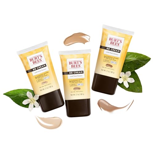Buy now Burt's Bees BB Cream With SPF 15, Broad-Spectrum Sunscreen Tinted Lotion for All Skin Types, 98.9 Percent Natural Origin Skin Care, Light to Medium, 1.7 oz. Tube at indiglob india