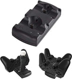 Buy now VSEER PS3 Controller Charging Dock Charging Station 2 in 1 with LED Light Indicator Compatible for Original PS3/MOVE Controller, Black at indiglob india