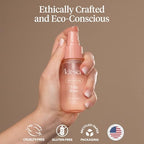 Buy now Kitsch Hair Perfume for Women - Pistachio Latte | Clean, Deodorizing & Patented Odor-Eliminating Technology Hair Spray & Body Mist - Freshen Hair, Body & Pillows - Coconut & Warm Coffee Scent - 50mL at indiglob india