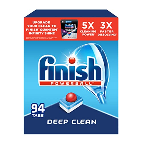 Buy now Finish - All in 1 - Dishwasher Detergent - Powerball - Dishwashing Tablets - Dish Tabs - Fresh Scent, 94 Count (Pack of 1) - Packaging May Vary at indiglob india