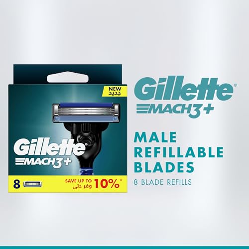 Buy now GILLETTE Mach3 Blade - Pack of 8 at indiglob india