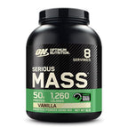 Buy now Optimum Nutrition Serious Mass, Weight Gainer Protein Powder, Mass Gainer, Vitamin C and Zinc for Immune Support, Creatine, Vanilla, 6 Pound (Packaging May Vary) at indiglob india