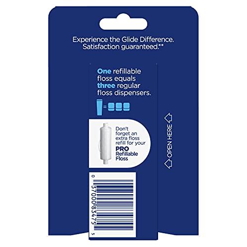Buy now Oral-B Glide PRO Refillable Dental Floss Starter Kit, 120m at indiglob india