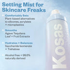 Buy now Kosas Cloud Set Airy Setting Spray,+ Smoothing Mist Æ’?? Hydrating Makeup Spray, Alcohol Free, Oil Free, 12-Hour Hold, Minimizes Appearance of Pores,Lightweight Refreshing Face Mist for All Skin Types at indiglob india
