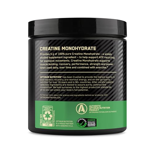 Buy now Optimum Nutrition Micronized Creatine Monohydrate Capsules, Keto Friendly, 2500mg, 300 Capsules (Packaging May Vary) at indiglob india