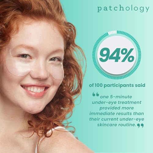 Buy now Patchology Rejuvenating Under Eye Gels - Hydrating Eye Mask w/Caffeine, Hydrolyzed Collagen & Centella Asiatica- Under Eye Patches For Dark Circles - Minimize Puffiness & Wrinkle Reducer - 30 Pairs at indiglob india