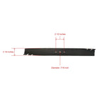 Toro 22" Recycler Mower Replacement Blade 59534P Display pack contains 131-4547-03 (Genuine).