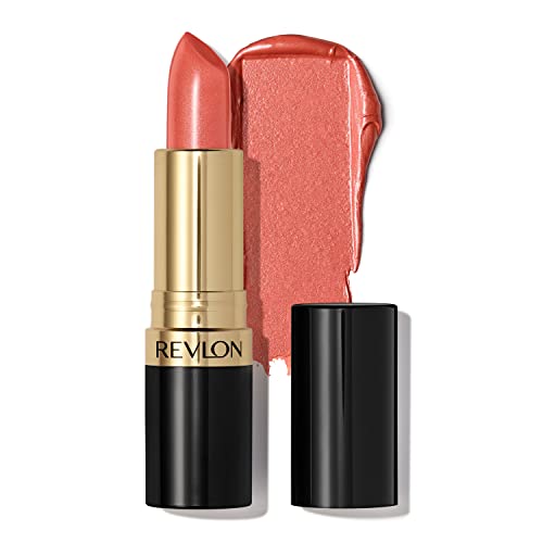 Buy now Revlon Super Lustrous Lipstick, Creamy Formula For Soft, Fuller-Looking Lips, Moisturized Feel, 628 Peach Me, 0.15 oz at indiglob india