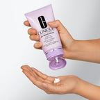 Buy now Clinique All About Clean Foaming Face Wash With Hyaluronic Acid + Glycerin For Very Dry to Dry Combination Skin Types, 5 Fl Oz at indiglob india