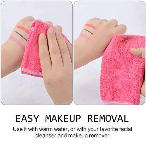 Buy now SINLAND Microfiber Facial Cloths Fast Drying Washcloth 12inch x 12inch Dark Pink 10 pack at indiglob india