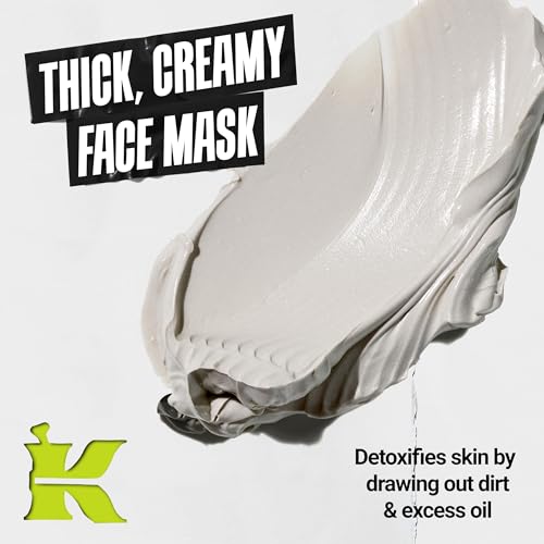 Buy now Kiehl's Rare Earth Pore Minimizer Face Mask, with Bentonite and Amazonian White Clay and Allantoin, Oil Absorbing Facemask for Normal to Oily Skin - 4.2 fl oz at indiglob india
