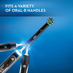 Buy now Oral-B CrossAction Electric Toothbrush Replacement Brush Head Refills, Black, 2 Count at indiglob india