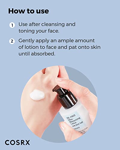 Buy now COSRX Oil Free Lotion with Birch Sap, Daily Acne Facial Moisturizer, Hydrating Moisturizer for All Skin Types, Korean Skin Care, 3.38 fl.oz / 100ml at indiglob india