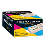 Buy now Prismacolor?? Magic Rub?? Vinyl Erasers, White, Pack Of 12 at indiglob india