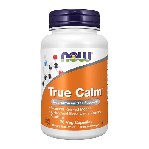 Buy now NOW Supplements, True Calm, with Magnesium, GABA, B Vitamins & More, 90 Veg Capsules at indiglob india