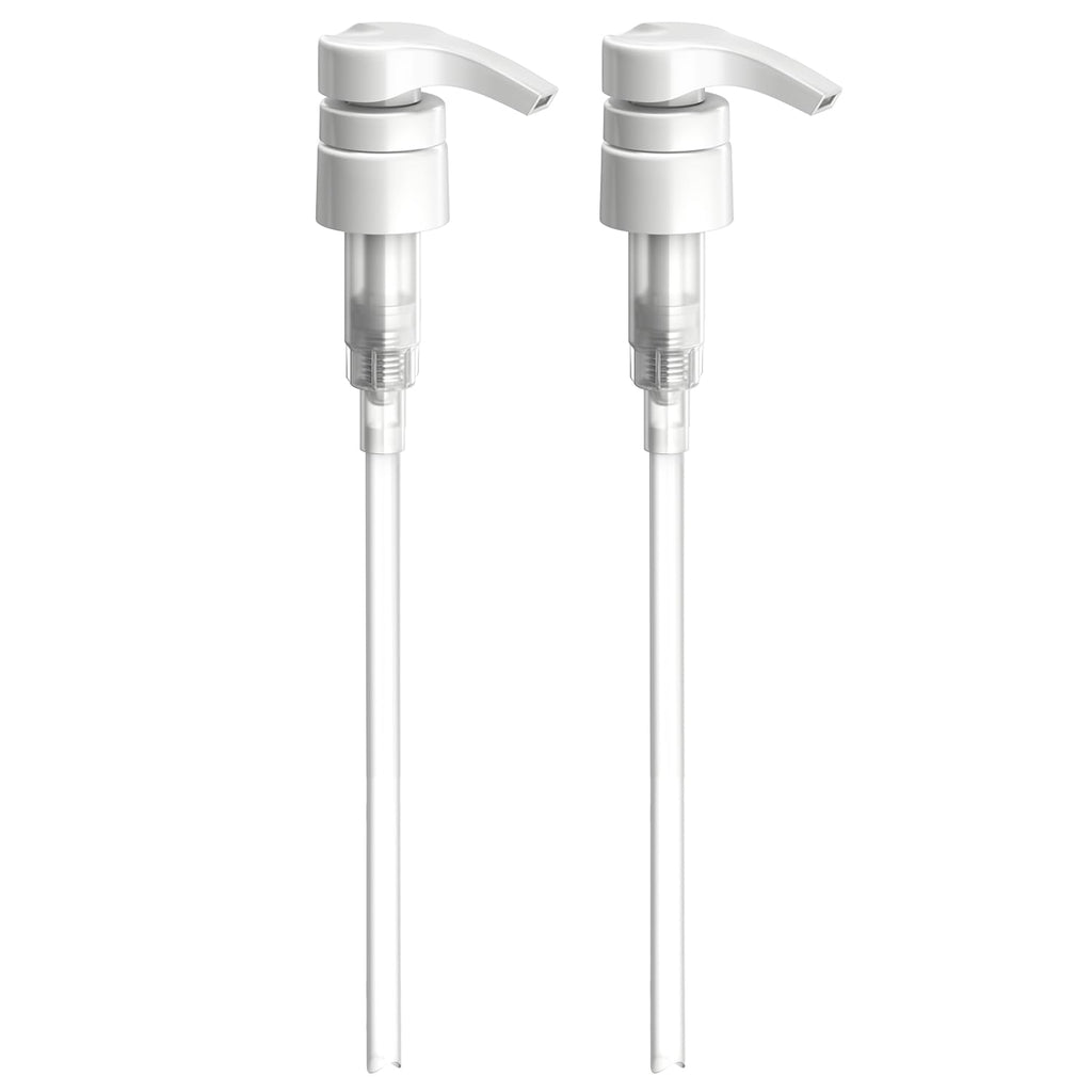Bar5F Pumps for Shampoo and Conditioner Bottles, Salon-Brand Liters, 2 Pack | Professional-standard durability for salon-brand 1 L/33.8 oz bottles, 28/410 finish, 1-inch neck and 1.1-inch cap diameter