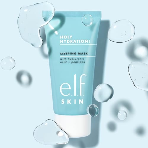 Buy now e.l.f. SKIN Holy Hydration! Sleeping Mask, Moisturizing & Plumping Dual-Use Sleep Or Rinse-Off Face Mask, Soothes Skin With A Creamy Formula at indiglob india