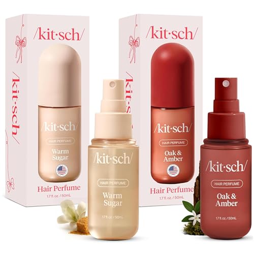 Buy now Kitsch Hair Perfume for Women - Pistachio Latte | Clean, Deodorizing & Patented Odor-Eliminating Technology Hair Spray & Body Mist - Freshen Hair, Body & Pillows - Coconut & Warm Coffee Scent - 50mL at indiglob india