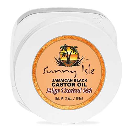 Buy now Sunny Isle Jamaican Castor Oil Edge Hair Gel 3.5oz Jar (2 Pack) at indiglob india