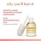 Buy now Burt's Bees Glow Booster Face Serum with Antioxidant-Rich Oils for Normal and Combination Skin, 0.51 Fluid Ounces at indiglob india
