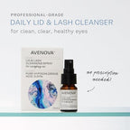 Buy now Avenova Eyelid and Eyelash Cleanser Spray - 20ml Bottle - Gentle Everyday Pure Hypochlorous Acid Spray for Eye Irritation at indiglob india