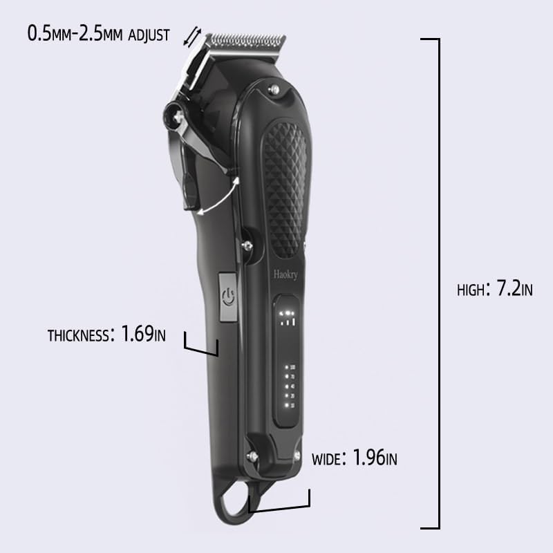 Buy now Hair Clippers for Men Professional - Cordless&Corded Barber Clippers for Hair Cutting & Grooming Rechargeable Beard Trimmer at indiglob india