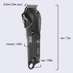 Buy now Hair Clippers for Men Professional - Cordless&Corded Barber Clippers for Hair Cutting & Grooming Rechargeable Beard Trimmer at indiglob india
