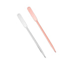 WXJ13 2 Pack Letter Openers Stainless Steel Lightweight Hand Envelope Slitter, Silver and Rose Gold