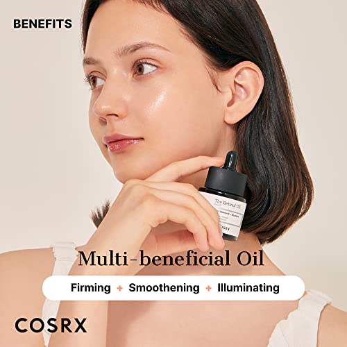 Buy now COSRX Retinol 0.5 Oil, Anti-aging Serum with 0.5% Retinoid Treatment for Face, Reduce Wrinkles, Fine Lines, Gentle Skincare for Day & Night, Not Tested on Animals, Korean Skin Care at indiglob india