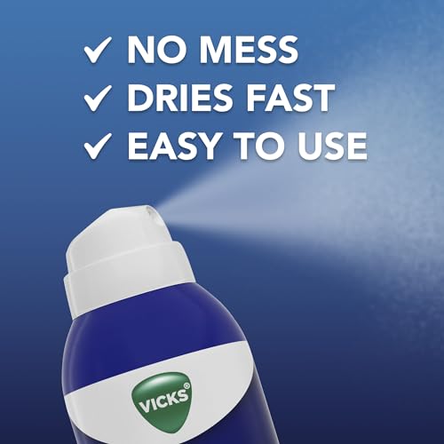 Buy now Vicks VapoFreeze Menthol Pain Relieving Spray 3oz, for Muscles & Joint Pain Associated with Arthritis, Simple Backaches, Strains, Sprains, Bruises, Vicks Vapors, Penetrating Formula at indiglob india