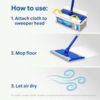 Buy now Clorox Disinfecting Wet Mop Pad, Disposable Mop Heads, Multi-Surface Floor Wipes, Rain Clean, 2 Packs, 24 Wet Refills Per Pack (Package May Vary) at indiglob india