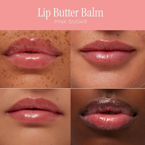 Buy now Summer Fridays Holiday Lip Butter Balm Set - Conditioning Vegan Lip Balm for Instant Moisture, Shine & Hydration - Includes Cherry, Sweet Mint & Pink Sugar (3 Count) at indiglob india