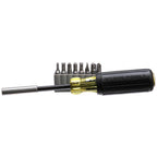 Buy now Klein Tools 32510 Magnetic Multibit Screwdriver with Sturdy Torx, Hex, Spanner, Tri-Wing, Torq and Nut Tamperproof Bits and Storage Block at indiglob india
