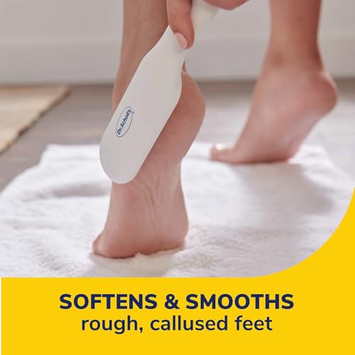 Buy now Dr. Scholl's Hard Skin Remover Nano Glass Foot File - Foot Callus Remover, Durable Foot Scrubber, Dead Skin Remover, Hygienic Pedicure Tool, Long Lasting Foot Buffer, Soft Smooth Feet at indiglob india