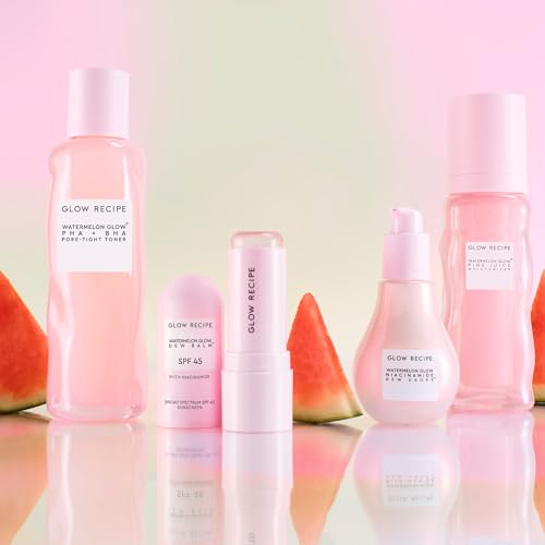 Buy now Glow Recipe Face Sunscreen Stick SPF 45 - Travel Size Roll On Korean Sunscreen with Hydrating Hyaluronic Acid & Niacinamide for a Dewy Glow - No White Cast (.58oz) at indiglob india