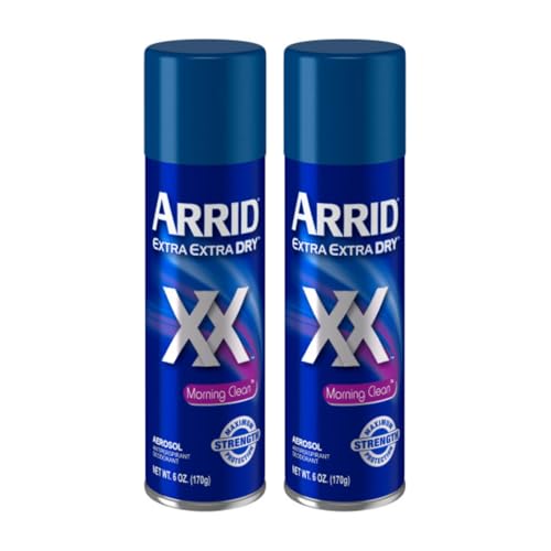 Buy now Arrid Deodorant 6 Ounce Aerosol XX Morning Clean (177ml) (2 Pack) at indiglob india
