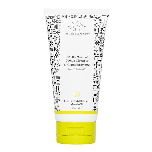 Buy now Drunk Elephant Mello Marula Cream Cleanser - 150 ml/5 fl oz - Calming Face Wash - Clean Clinical Skincare - Cruelty-Free - Dermatologist-Tested - Free of Essential Oils, Silicones, and Fragrance at indiglob india