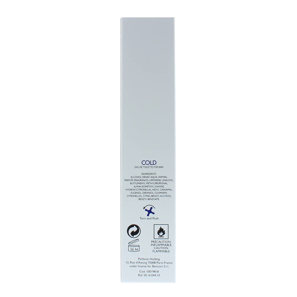 Buy now Benetton Cold for Men Eau de Toilette Spray, 3.3 Ounce at indiglob india
