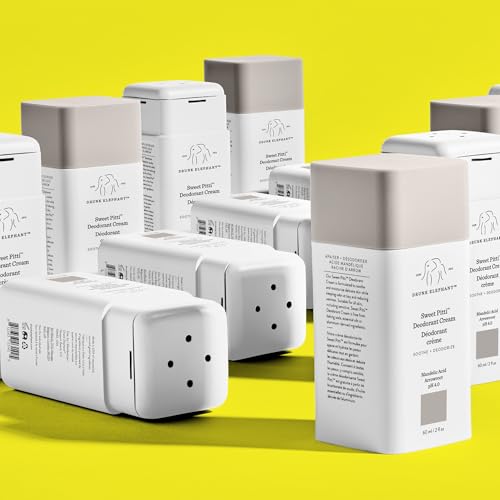Buy now Drunk Elephant Sweet Pitti Deodorant Cream - 60 ml/2 fl oz - Baking Soda and Aluminum-Free - Clean Clinical Skincare - Cruelty-Free - Free of Essential Oils, Silicones, and Fragrance at indiglob india