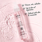 Buy now NYX PROFESSIONAL MAKEUP Bare With Me Multitasking Face Primer & Makeup Setting Spray, Hydrating Face Mist for up to 8HR Wear, Long-Lasting, Vegan Formula at indiglob india