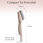 Buy now Kitsch Hair Brush Cleaner Tool | Double-Sided 2-in-1 Brush Cleaner for Hair Brushes & Combs | Eco-Friendly Cleaning Tool with Pick & Bristles, Perfect Gifts for Women | Hair Stylist Essentials at indiglob india