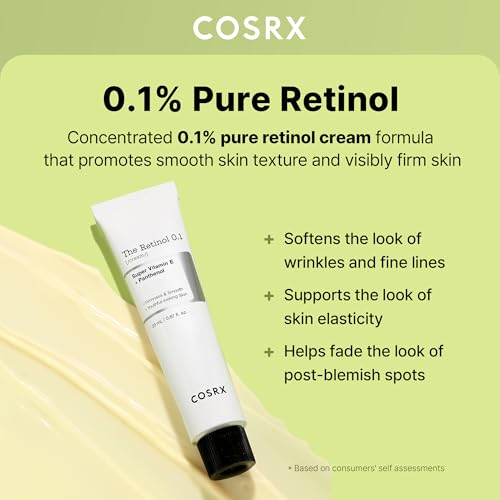 Buy now COSRX Retinol 0.1% Cream, 0.67 Oz, Anti-aging Eye & Neck Cream with Retinoid Treatment to Firm Skin, Reduce Wrinkles, Fine Lines, Signs of Aging, Gentle Daily Korean Skin Care at indiglob india