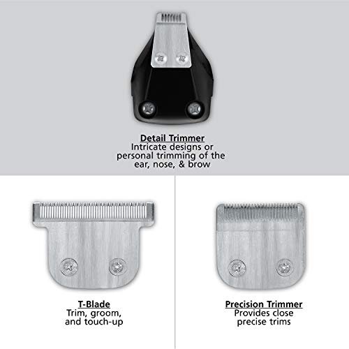 Buy now Wahl PowerPro Corded Detailer Trimmer Kit for Mens Grooming Æ’?? for Beard, Mustache, Stubble, Ear, Nose, & Body Grooming Æ’?? Model 9686 at indiglob india