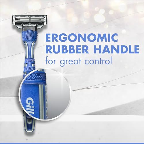 Buy now Gillette Mach3 Men's Disposable Razors, 3 Count at indiglob india