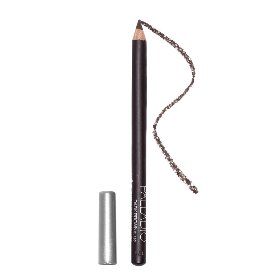 Buy now Palladio Wooden Eyeliner Pencil, Thin Pencil Shape, Easy Application, Firm yet Smooth Formula, Perfectly Outlined Eyes, Contour and Line, Long Lasting, Rich Pigment, Black Dark Brown at indiglob india