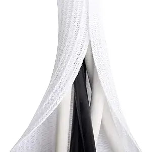 Buy now 6.6ft - 4/5 inch White Cable Sleeve, Cable Organizer for Desk PC TV Computer, Wire Protector Cable Wrap Cover, Cord Management for Home Office 20ft, 1'' White at indiglob india