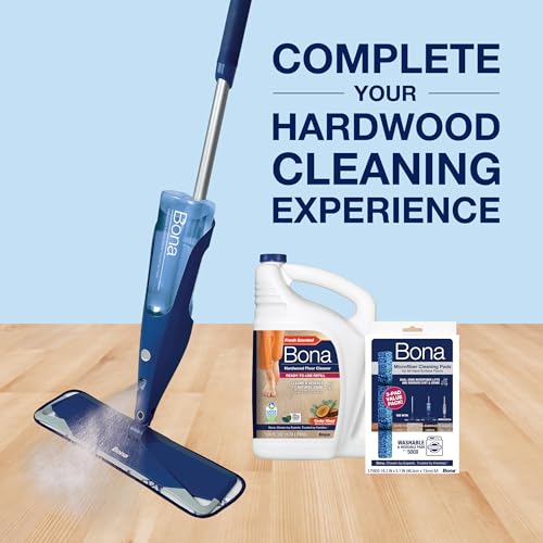 Buy now Bona Hardwood Floor Cleaner Refill - 64 fl oz - Cedar Wood - Refill Spray Mops and Spray Bottles - Residue-Free Floor Cleaning Solution for Hardwood Floors at indiglob india