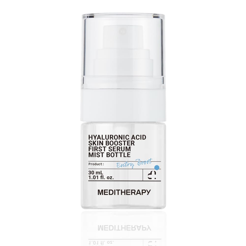 MEDITHERAPY Refillable Empty Mist Spray Bottle 1.01 fl. oz. (Serum Not Included)