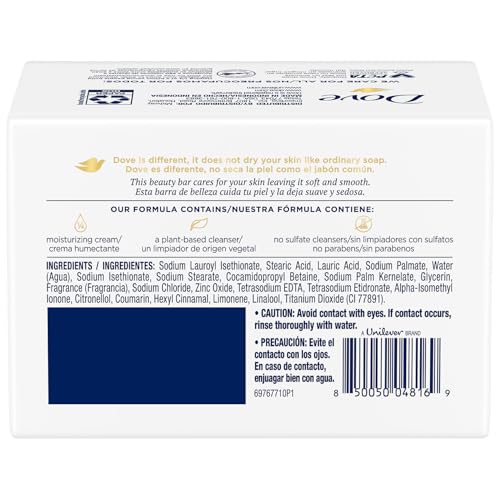 Buy now Dove Soap, Original Beauty Bar 2-Pack (8 Soap Bars) – 3-in-1 Moisturizing Face, Body & Hand Soap, 3.17 Oz Ea at indiglob india